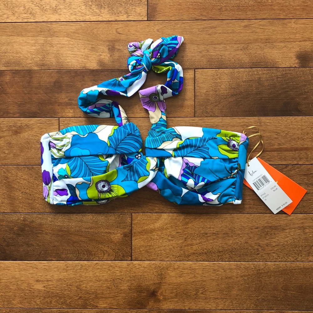Leilani Lux Bandeau Bikini Top